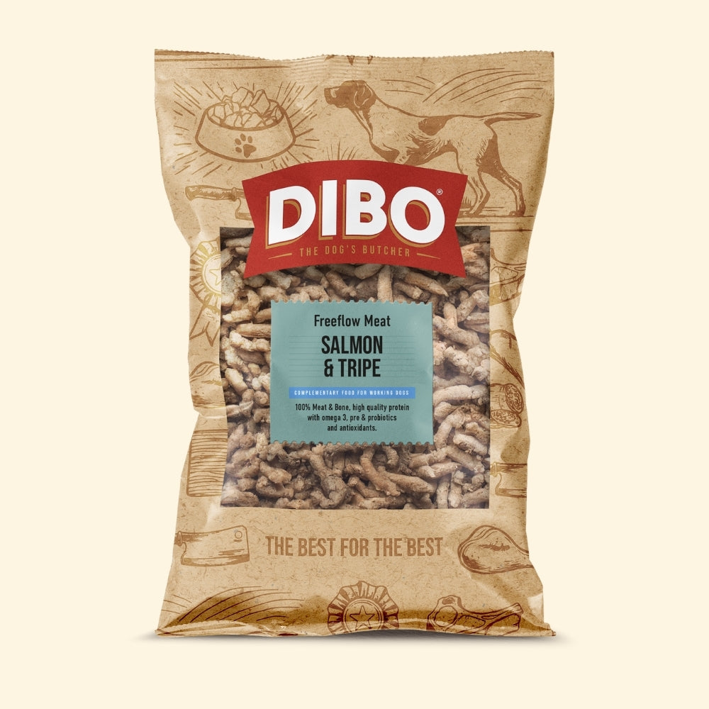 DIBO - Salmon and Tripe Freeflow - 1kg