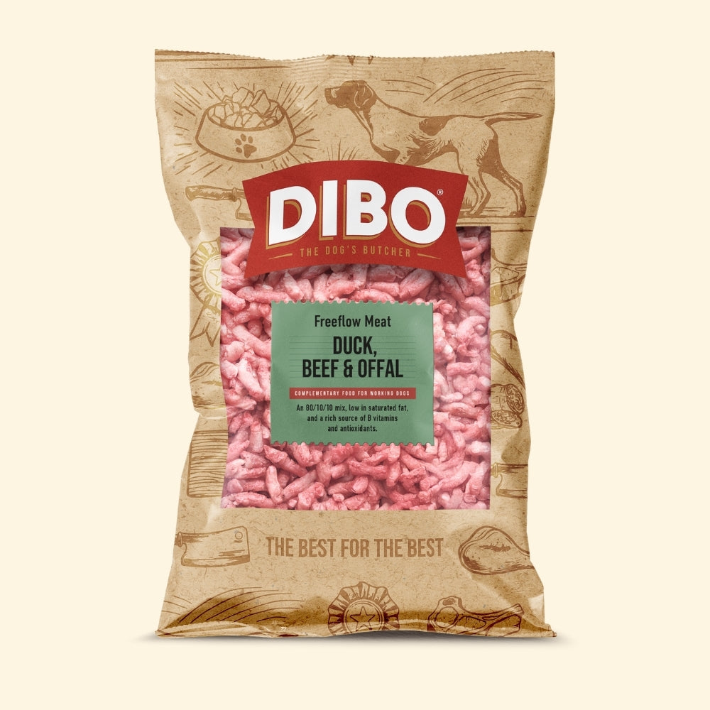 DIBO - Duck, Beef and Offal Freeflow - 1kg
