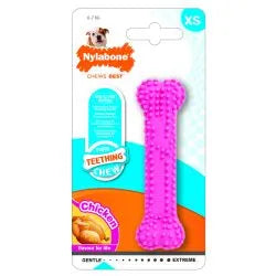 Nylabone Puppy Dental Chicken Pink
