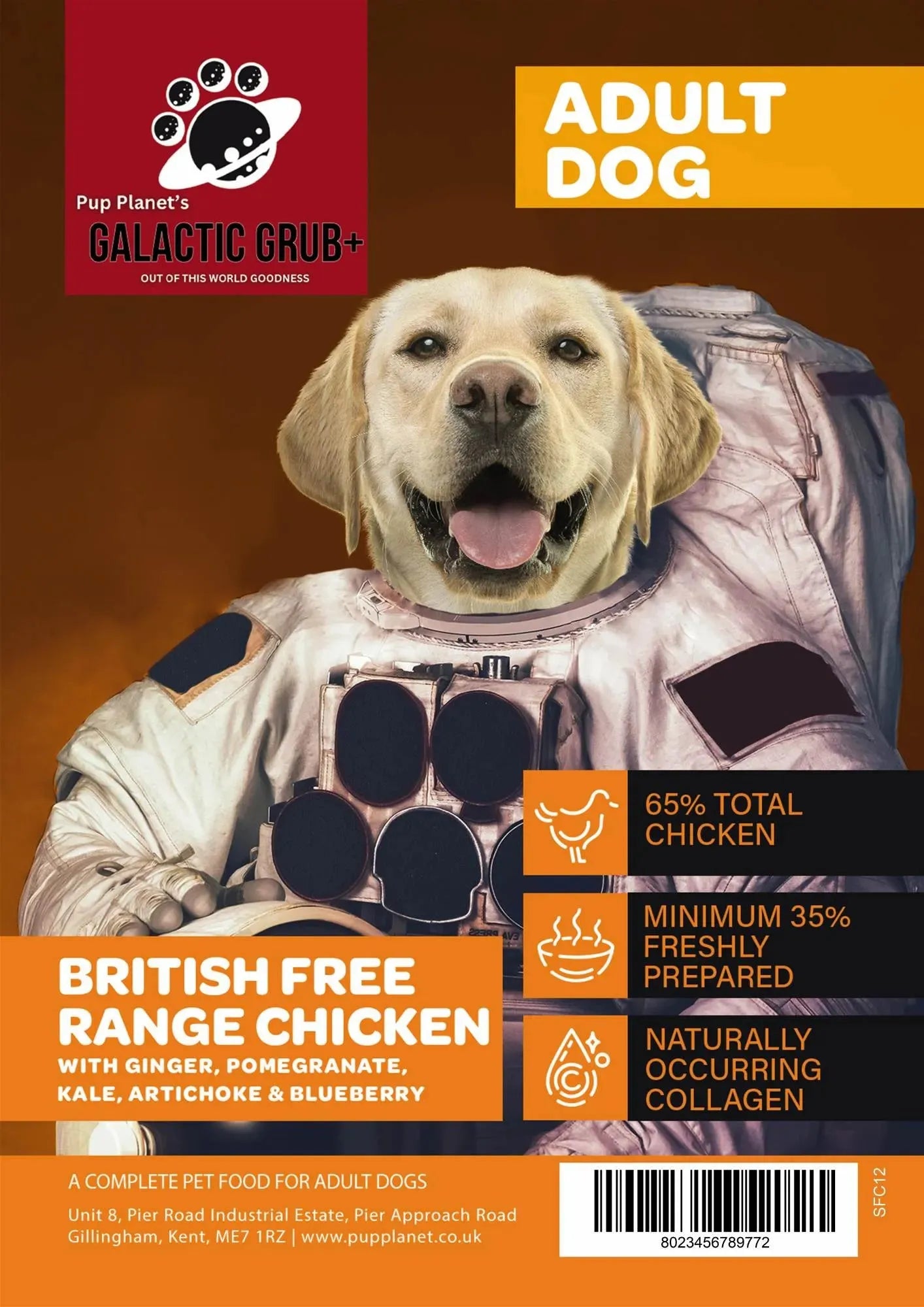 SUPERFOOD RANGE - Galactic Grub+ Chicken (Years 1-6) with SUPERFOOD