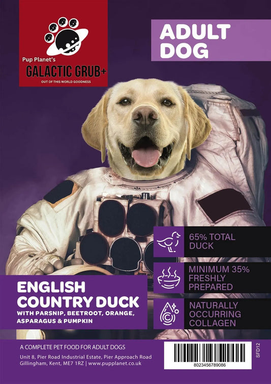 SUPERFOOD RANGE - Galactic Grub+ Duck (Years 1-6) with SUPERFOOD