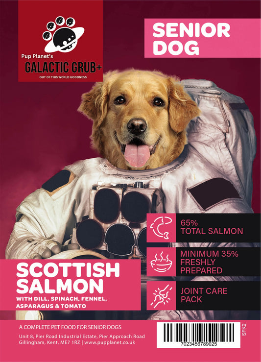 SUPERFOOD RANGE - Galactic Grub+ Salmon (Years 7+) with SUPERFOOD