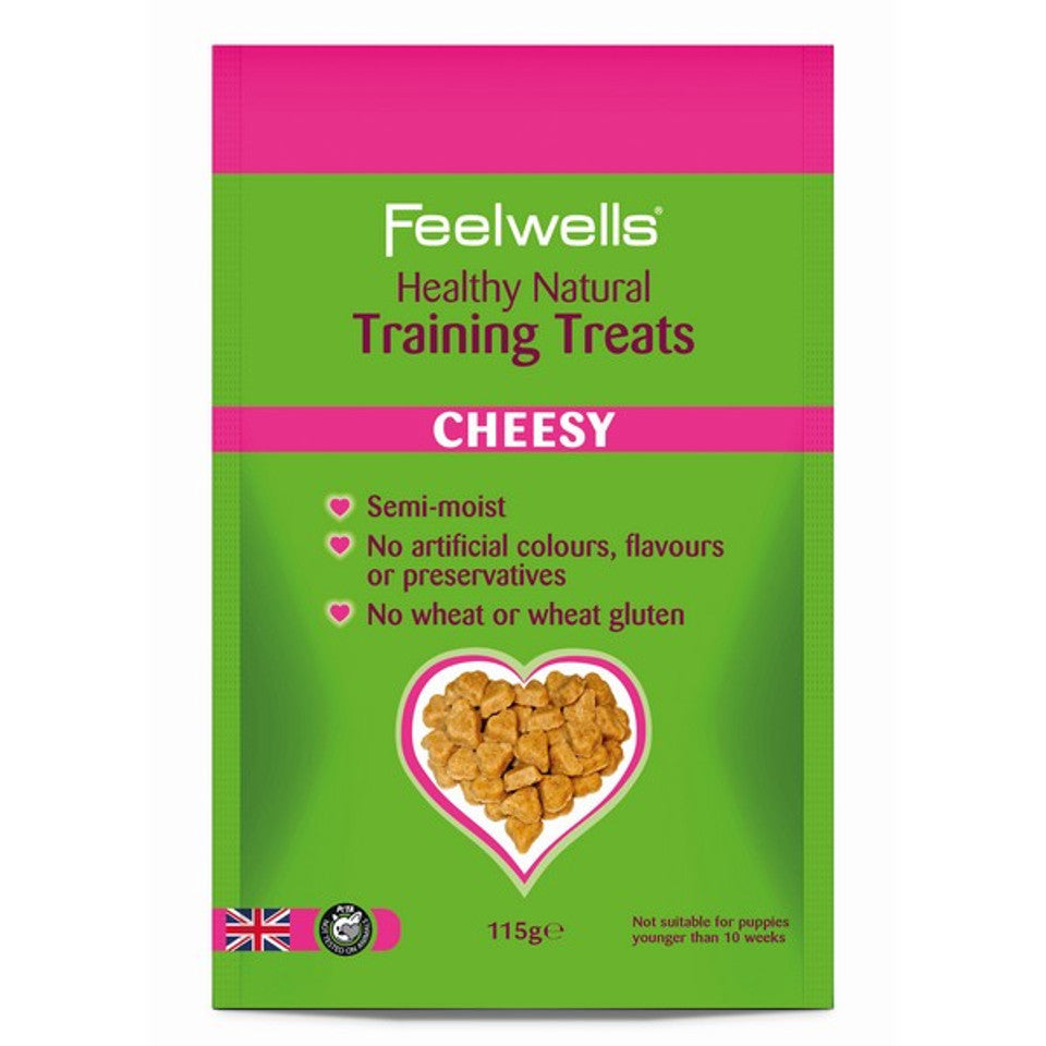 Feelwells Semi Moist Training Treats Cheesy 115g