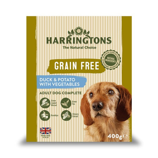 Harringtons Complete Wet Duck and Potato 400g