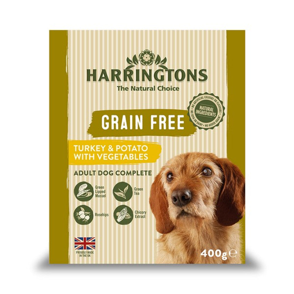 Harringtons Complete Wet Turkey and Potato 400g