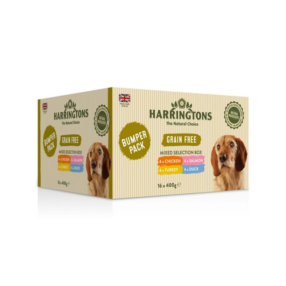 Harringtons Wet Dog Food Bumper Pack 16 x 400g