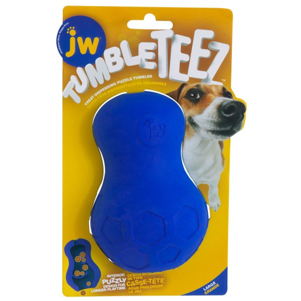 JW Tumble Teez Toy Large Blue