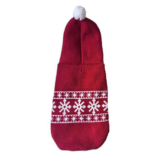 James Marketing Santa Hoodie Dark Red Large 43cm