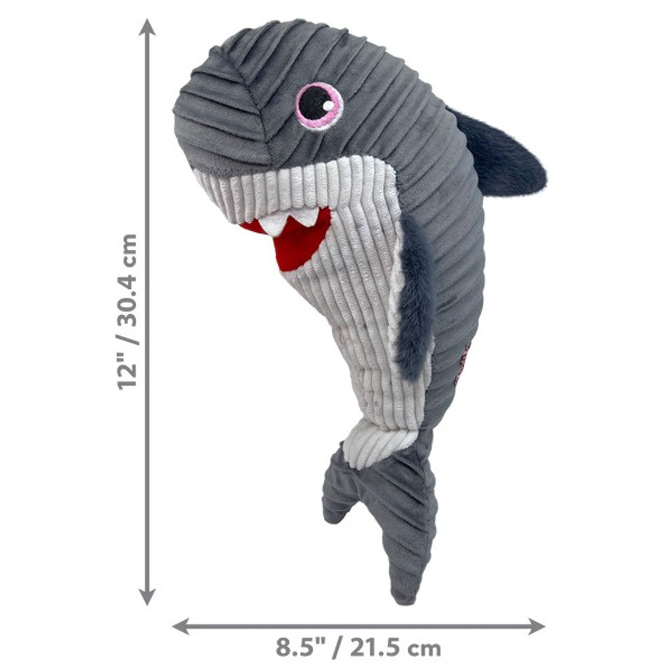 KONG Cuteseas Rufflez Shark Medium Large