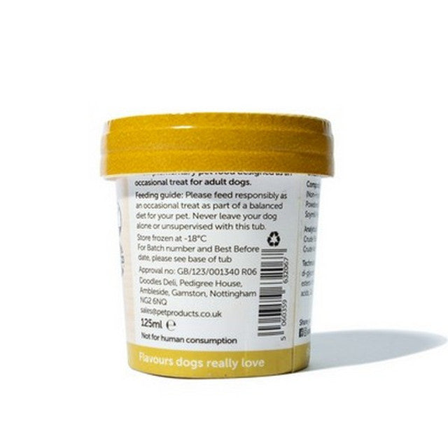 Doodles Deli Chicken Frozen Doggy Treats 125ml