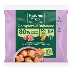 Natures Menu 80/20 Turkey Nuggets 1kg