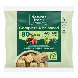 Natures Menu 80/20 Lamb Nuggets 1kg