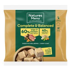 Natures Menu 60/40 Tripe & Chicken Nuggets 1kg