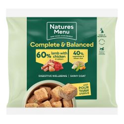 Natures Menu 60/40 Lamb & Chicken Nuggets 1kg