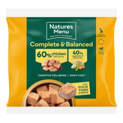 Natures Menu 60/40 Chicken & Salmon Nuggets 1kg