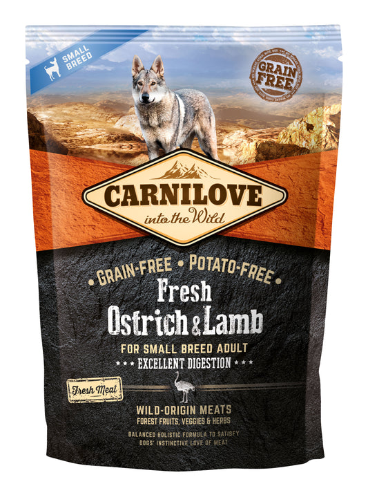 Carnilove Fresh Ostrich & Lamb Small Breed