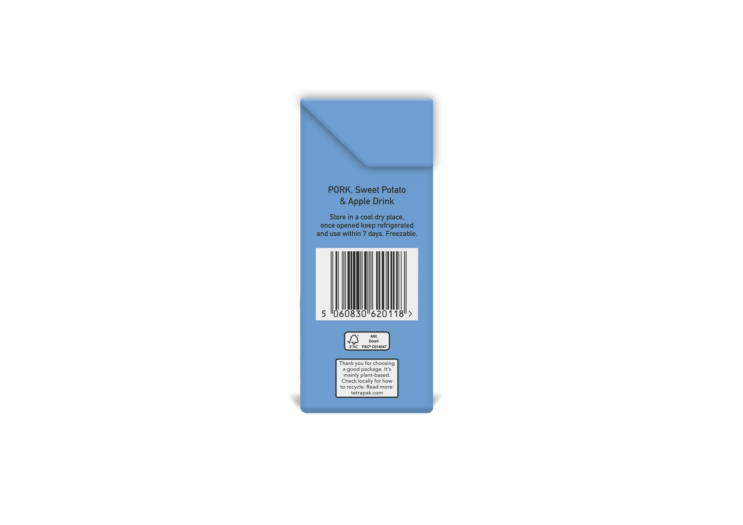 Pork, Sweet Potato and Apple Half Case 6x400ml