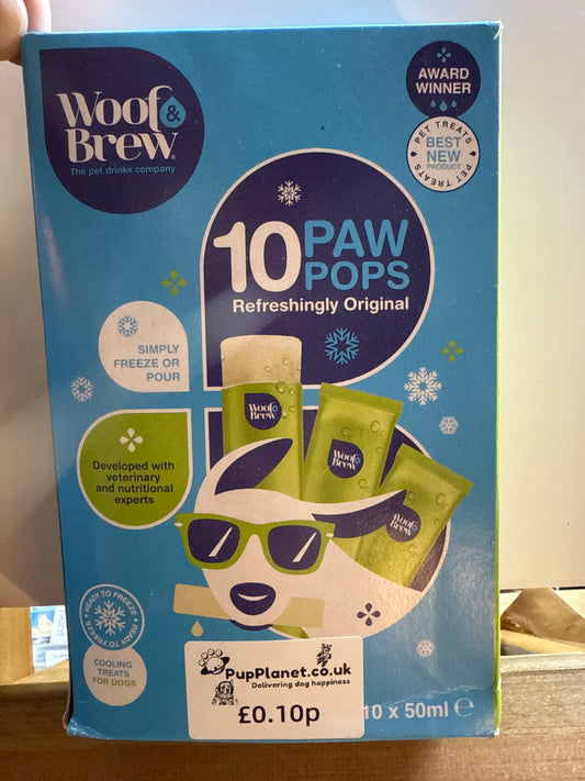 WOOF&BREW Paw Pops (Freeze at Home)