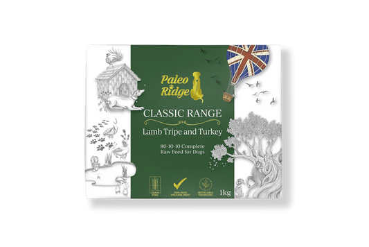 Paleo Ridge Classic Range-Lamb Tripe and Chicken 1KG