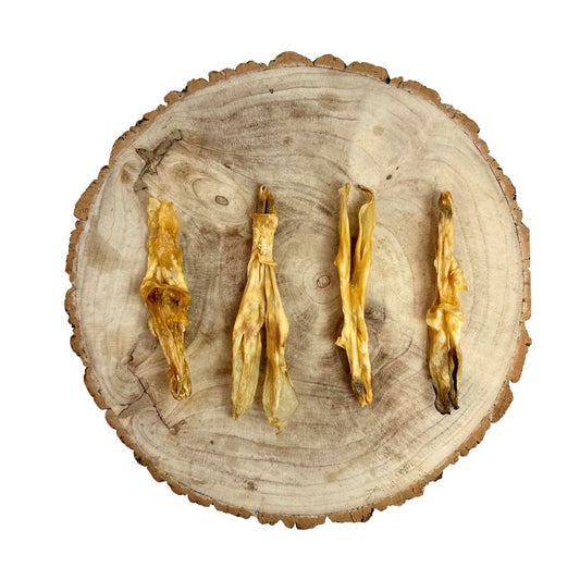 Air Dried Rabbit Ear without Hair - Single