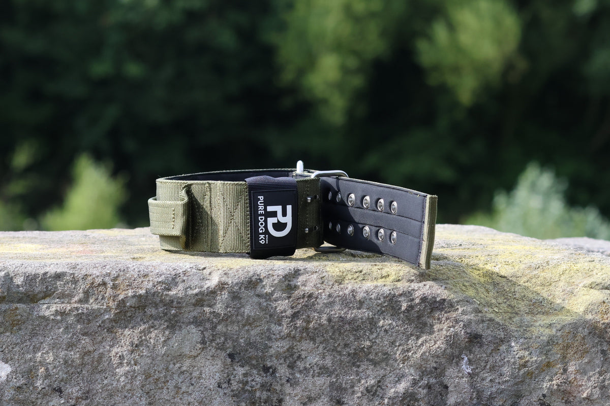 7cm Sport Collar Khaki