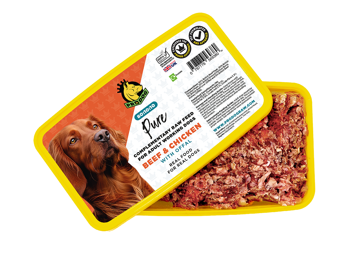 80:10:10 – Beef & Chicken with Offal ProDog Raw Dog Food