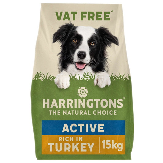 Harringtons Active Worker Complete Turkey & Rice - 15kg