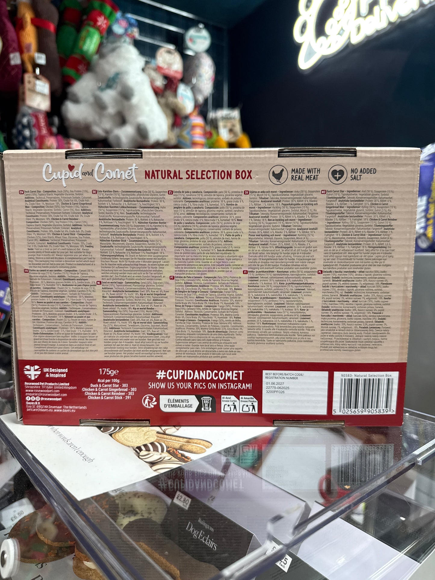 Cupid & Comet Festive Natural Selection Box