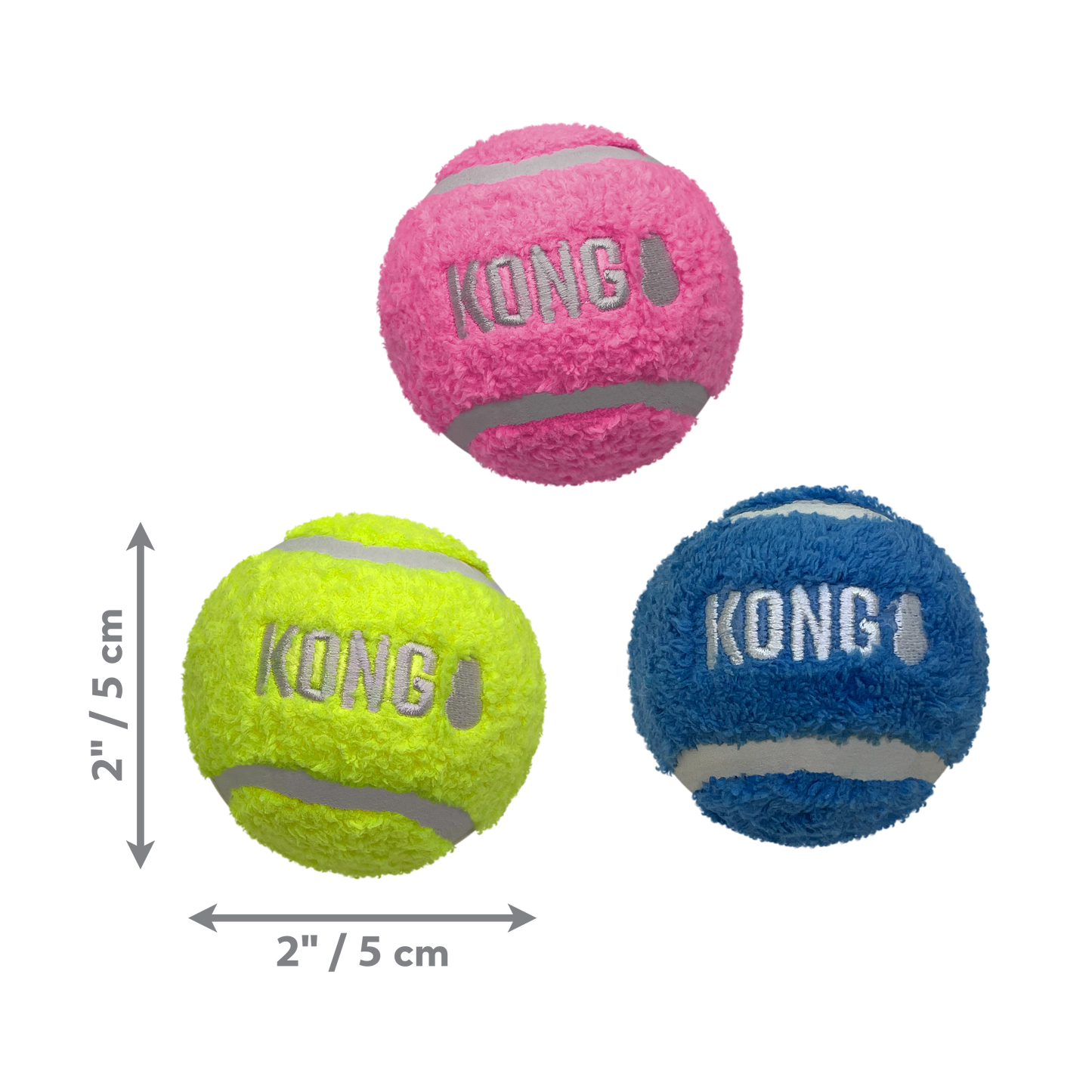 KONG - Sport Softies Balls 3-pk