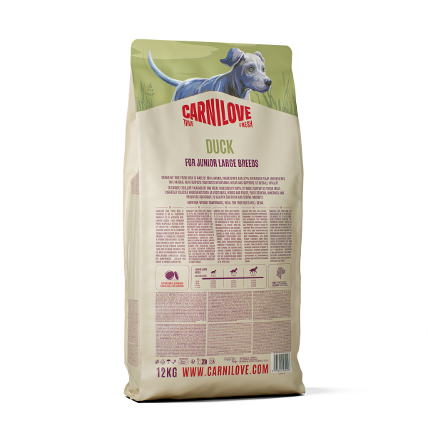 Carnilove True Fresh Duck for Junior Large Breeds 4kg