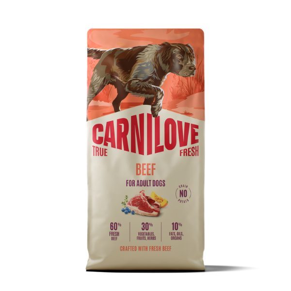 Carnilove True Fresh Beef for Adult Dogs 4kg