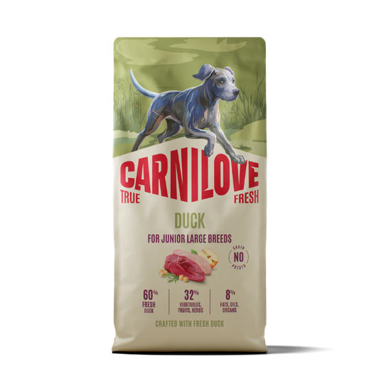Carnilove True Fresh Duck for Junior Large Breeds 4kg