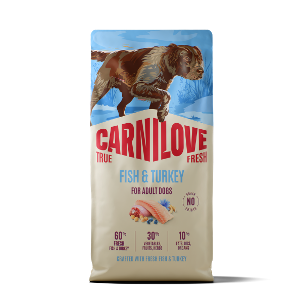 Carnilove True Fresh Fish & Turkey for Adult Dogs 1.5kg