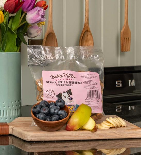 Betty Miller Banana Apple B/Berry Bones 400g