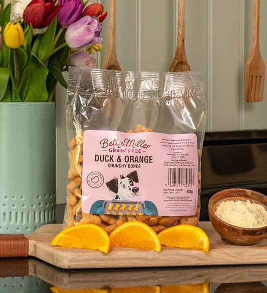 Betty Miller Duck & Orange 400g