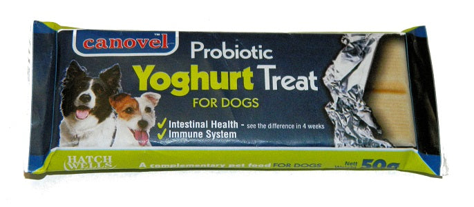 Canovel Probiotic Yoghurt Treat bar For Dogs 50g