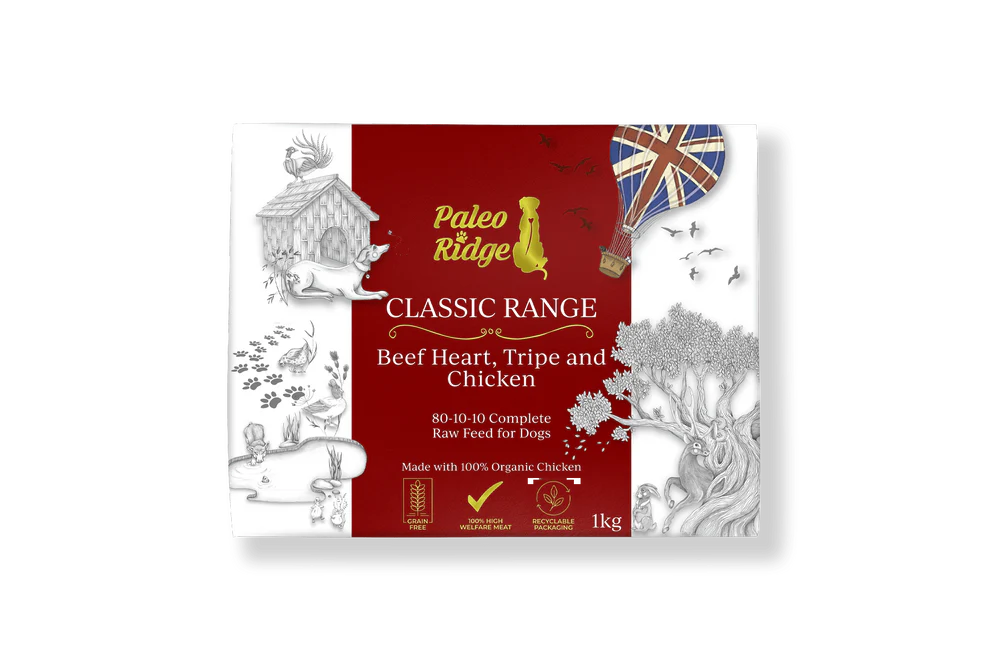 Paleo Ridge Classic Range-Beef Tripe and Turkey 1KG