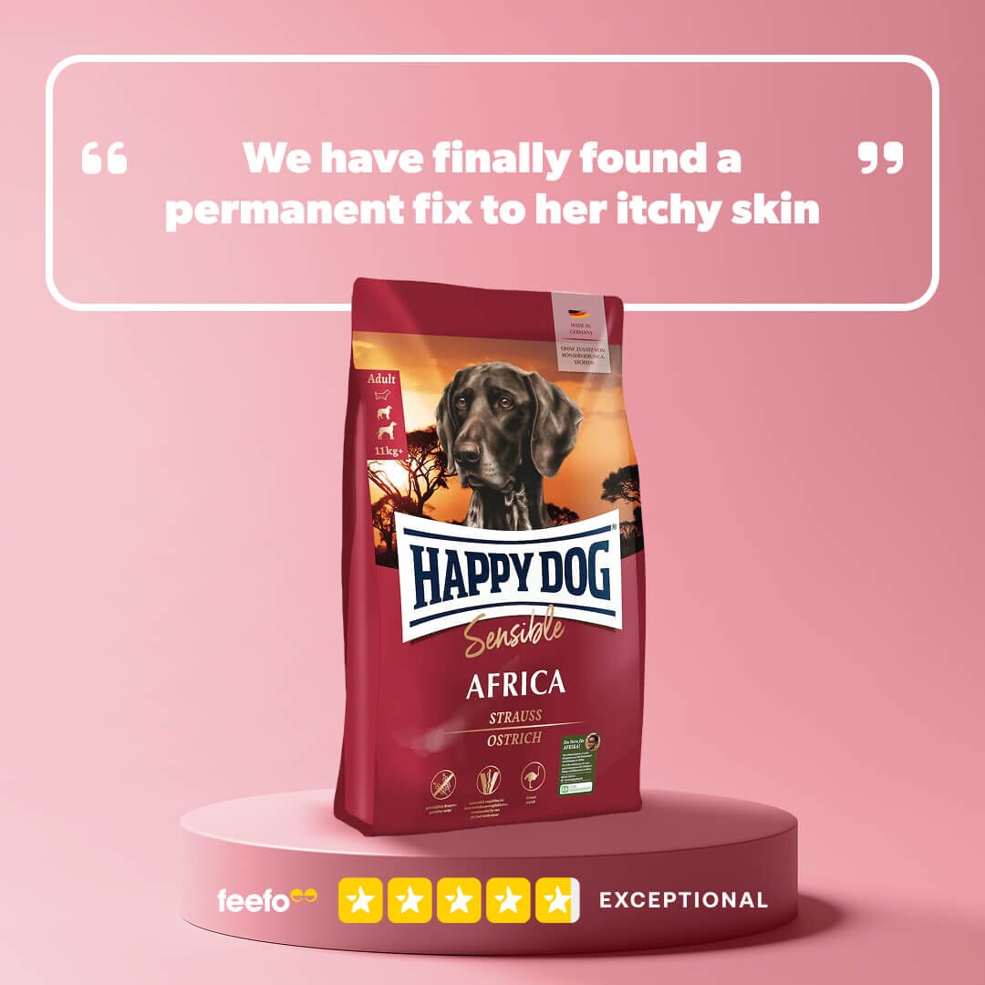 Ostrich Dry Dog Food (Africa)