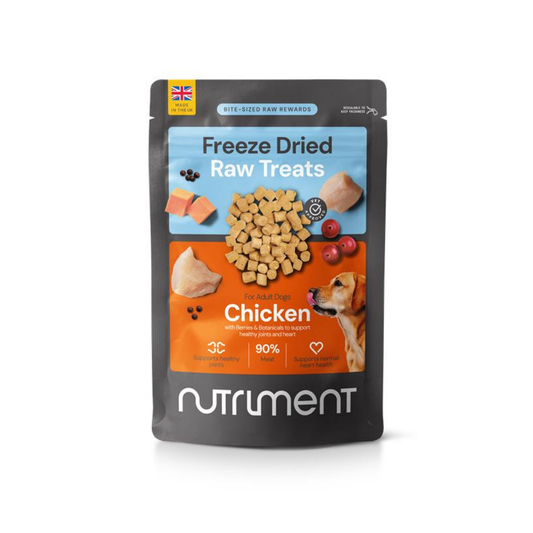 Nutriment Freeze Dried Raw Treats – Chicken 30g