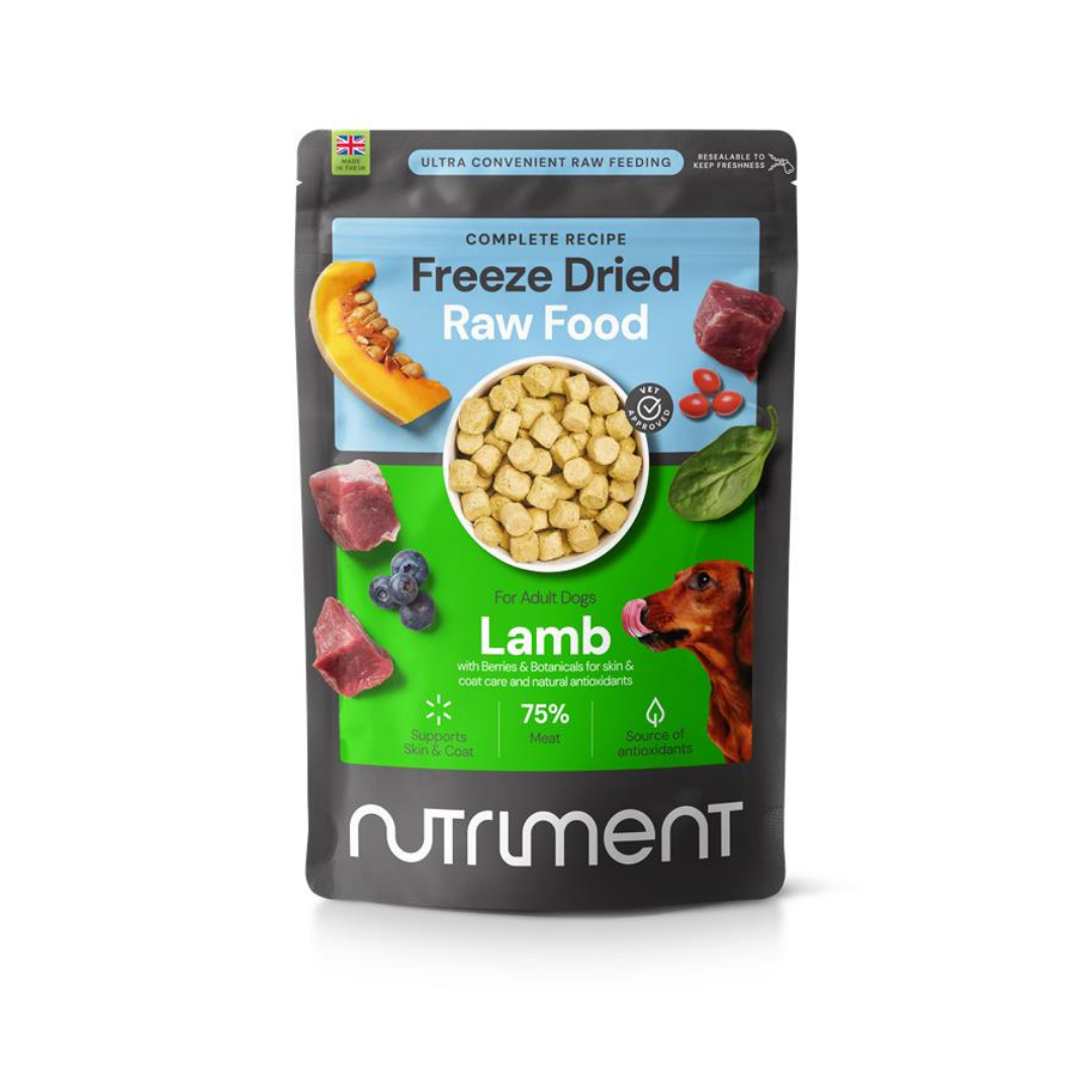 Nutriment Freeze Dried Raw Lamb Treats 30g