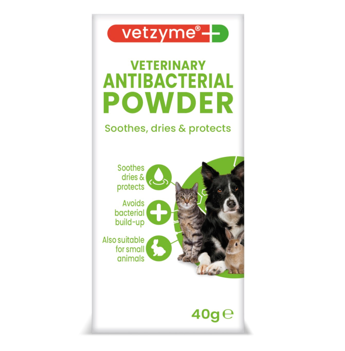 Vetzyme Antibacterial Powder for Pets