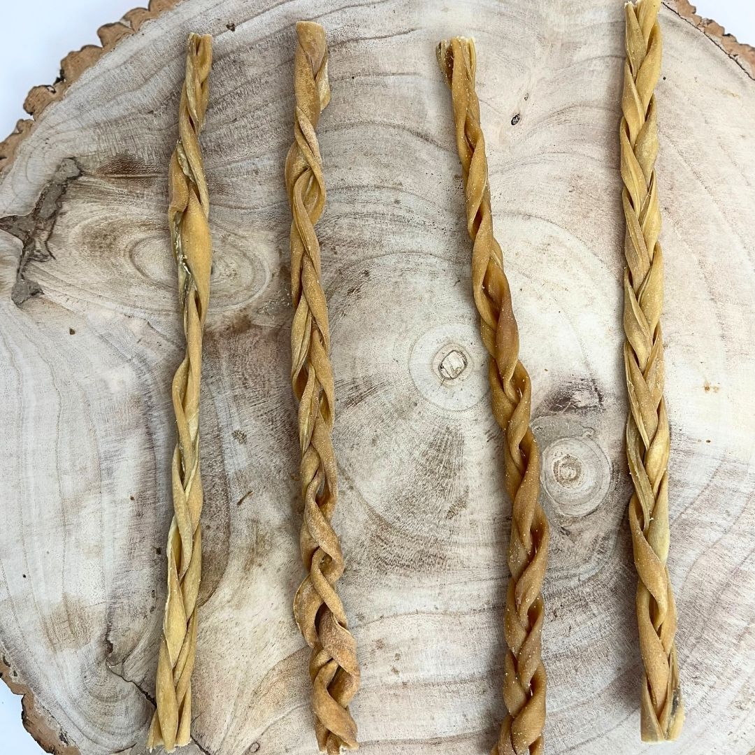 Air Dried Goat Skin Braid 30cm - Single