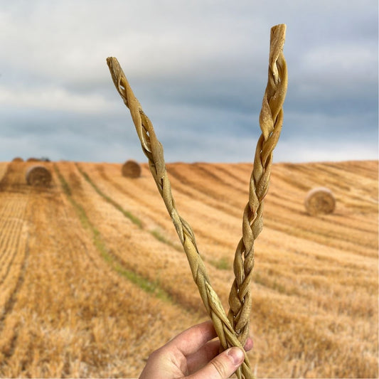 Air Dried Goat Skin Braid 30cm - Single