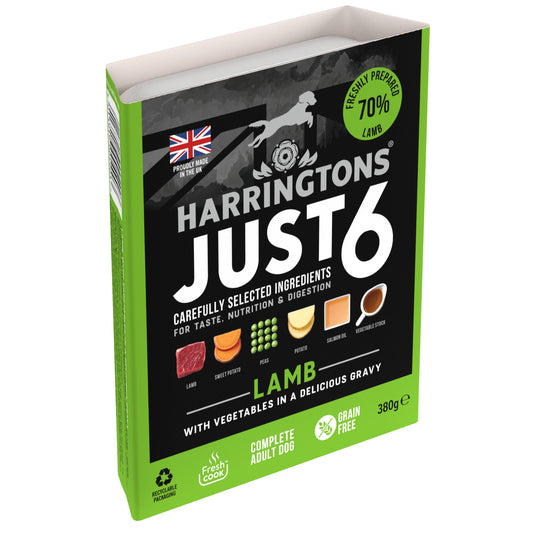Harringtons Just 6 Lamb 380g