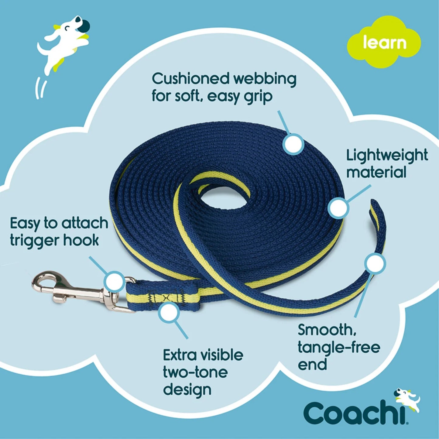 Coachi Training Line - 5m lead