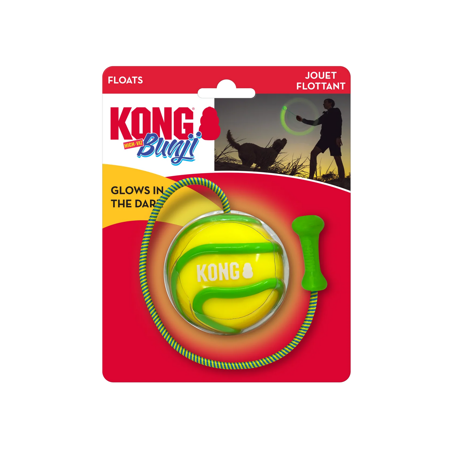 Kong High Viz Bunji Ball