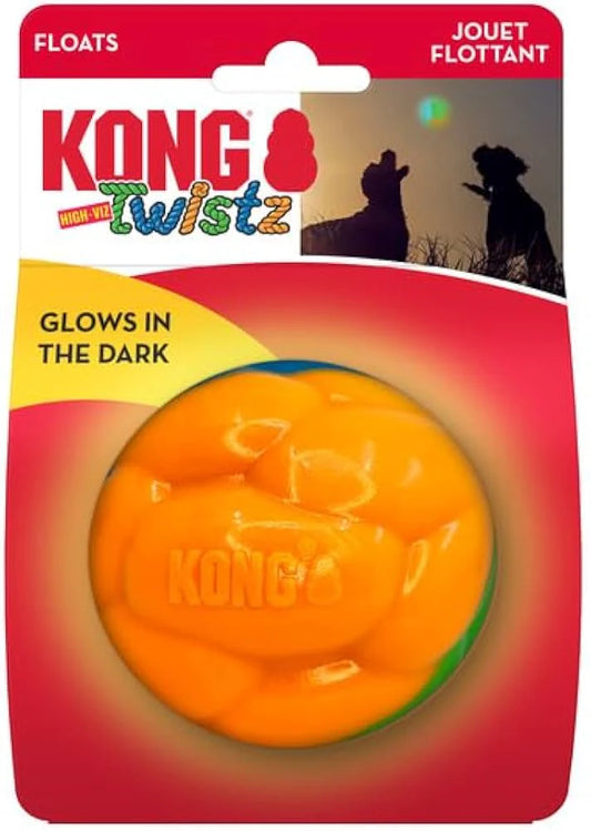 Kong High Viz Twistz Ball