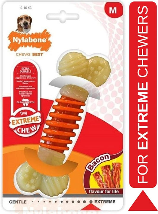 Nylabone Extreme Chew Bacon Flavour (0-16 kg)
