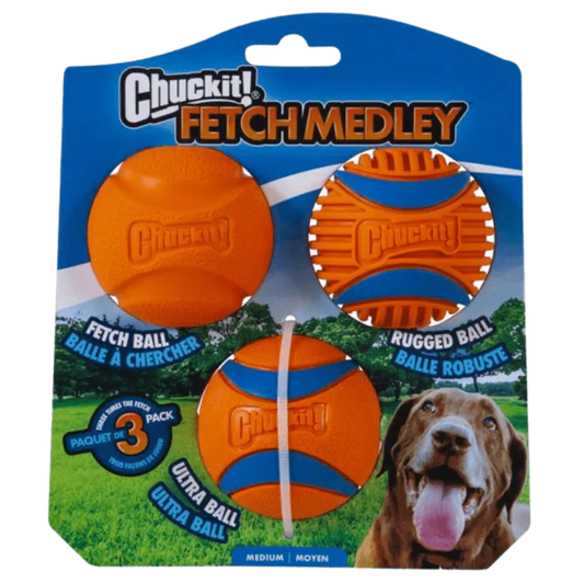 Chuckit Fetch Medley 3 pack