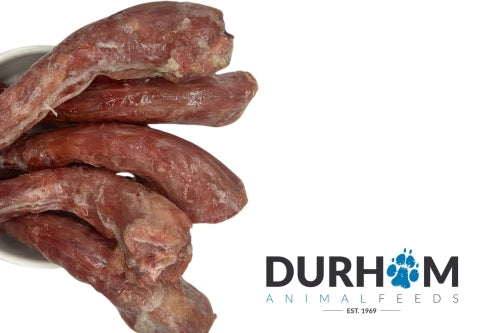 Raw Durham Duck Necks 1KG Bag